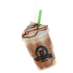 Kurt Adler 4.5" Caffecino Frozen Coffee Christmas Ornament D4161 Clearance