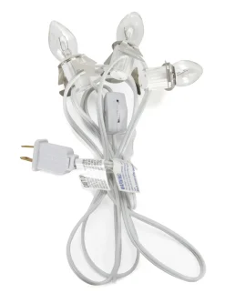 Darice 6 ft Christmas Village Replacement Light Cord with 3 Light Socket 6401