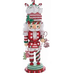 Kurt Adler 18" Hollywood Nutcracker Candy and Cake Hat Nutcracker Christmas Figure HA0588 Clearance