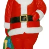 General Foam 60" Large Santa with Green Bag Christmas Blow Mold C952 Discount