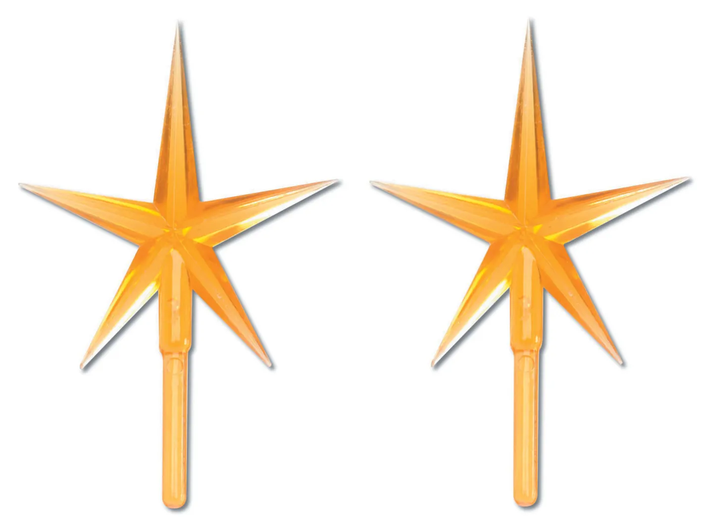 Darice 2 Pack Gold Ceramic Tree Plastic Replacement Star P0681 Online