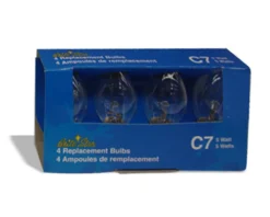 Brite Star 4 pk Clear C7 Replacement Bulbs Hot