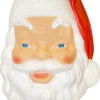 General Foam 17" Santa Face Lighted Christmas Blow Mold Decoration C3410