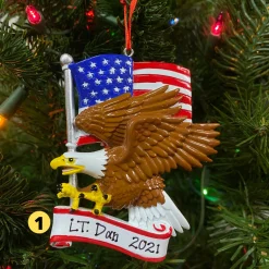 Polar X American Eagle Personalized Christmas Ornament OR1954 Hot