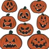 Beistle Vintage 6.5"-9.5" Halloween Pumpkin Cutout Decorations 00441 Hot