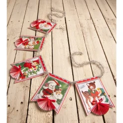 Bethany Lowe 66" Kitschmas Vintage Christmas garland TL3365 Best