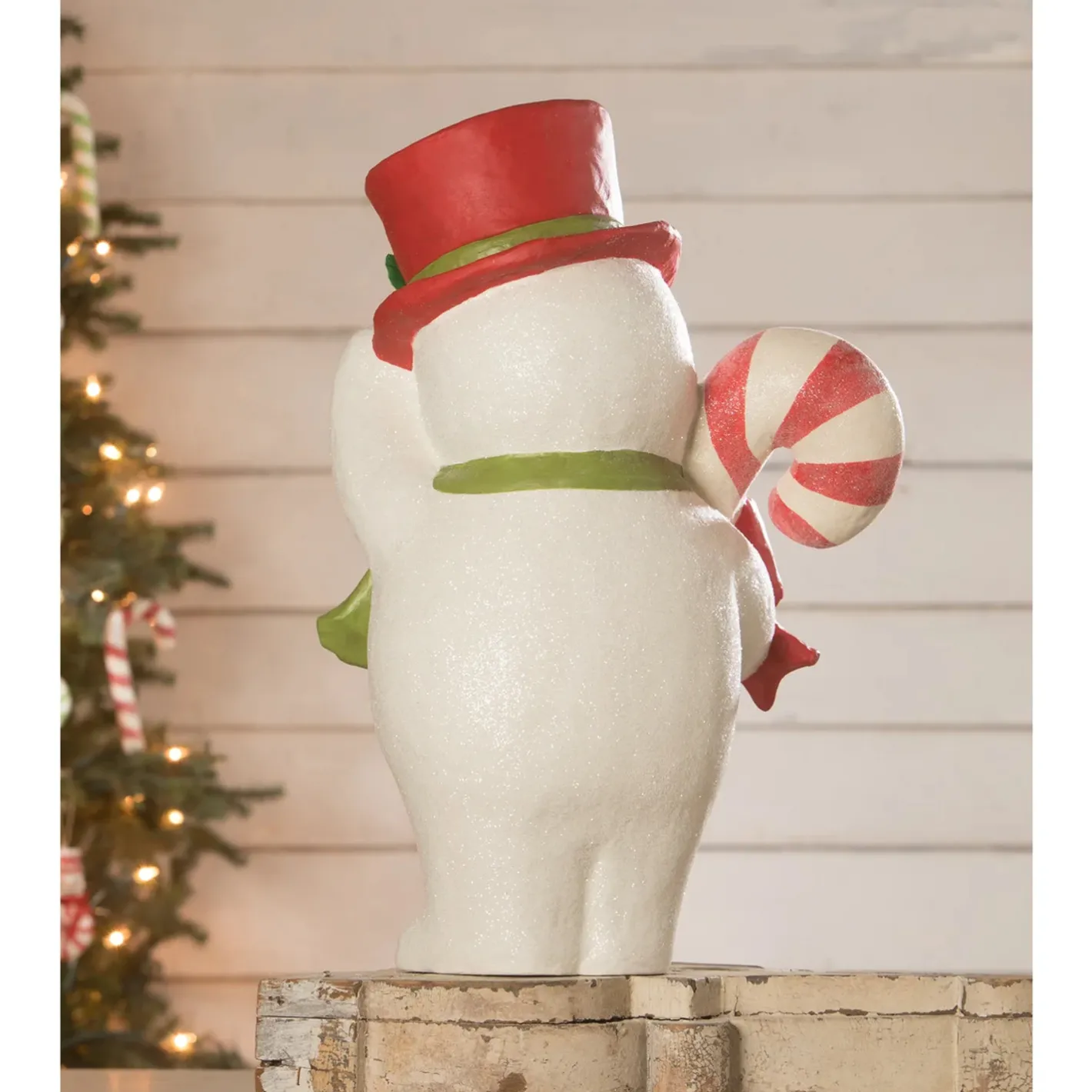 Bethany Lowe 20" Large Sammy Jolly Snowman Vintage Christmas Decoration TJ2342 Discount