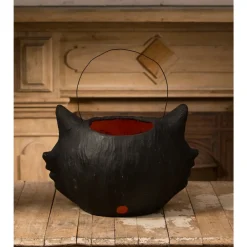 Bethany Lowe 17" Mr. Cool Cat Bucket Halloween Decoration TJ3310 Outlet