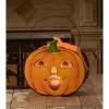 Bethany Lowe 15" Mr. Pumpkin Lantern Vintage Halloween Decoration TF3250 Sale