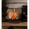 Bethany Lowe 10" Peek-a-Boo Pumpkin Orange Halloween Decoration TD3131 Online