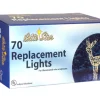 Brite Star 70 Count Clear White Wireframe Replacement Light Set 37-600-00 Best