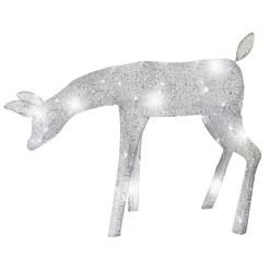 Brite Star 39" LED Lighted Elegant Feeding Doe Reindeer Indoor Outdoor Christmas Decoration 46-367-00 Best