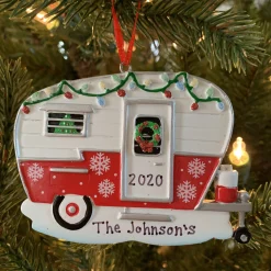 Polar X Christmas Camper RV Personalized Christmas Ornament OR1838 Outlet