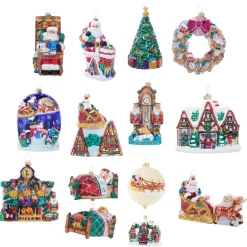 Christopher Radko 2024 Ornament Of The Month 12 Piece Set Discount