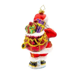 Christopher Radko A Claus To Celebrate Glass Christmas Ornament 1022461 Best