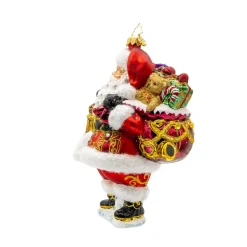 Christopher Radko A Claus To Celebrate Glass Christmas Ornament 1022461 Best