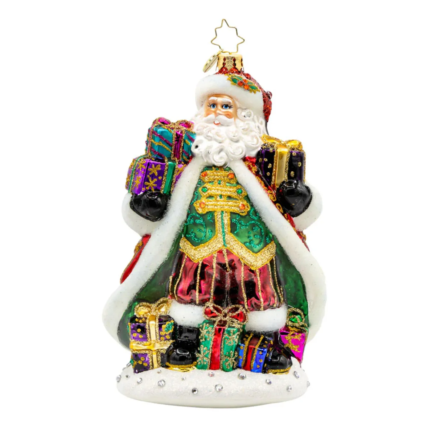Christopher Radko A Santa For All Seasons Glass Christmas Ornament 1022185 Discount