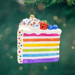 Christopher Radko A Slice of Joy Glass Christmas Ornament 1022311 Best