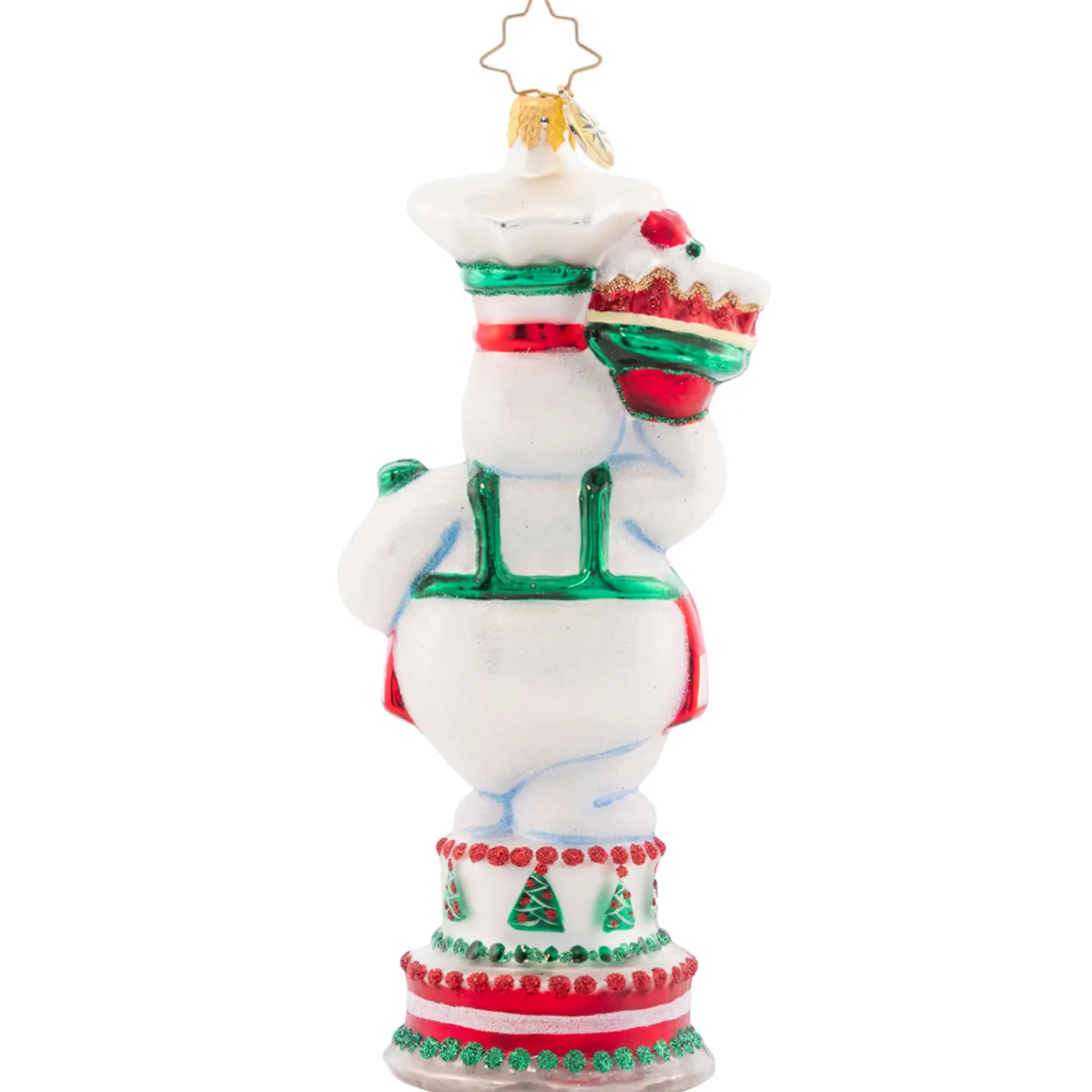 Christopher Radko Cutie Pie Baker Glass Christmas Ornament 1021608 Best