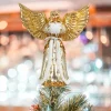 Christopher Radko Heavenly Angel Finial Glass Tree Topper 1021908