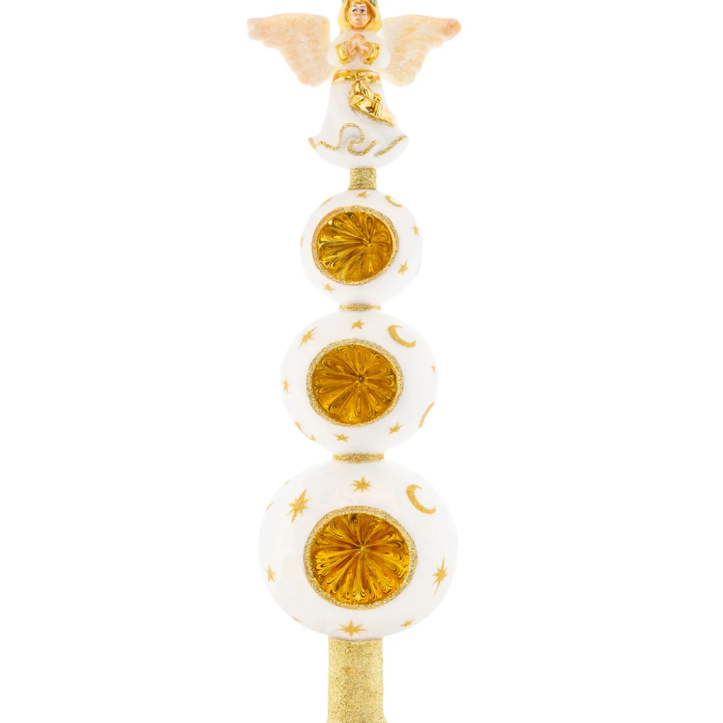 Christopher Radko Heavenly Finial Glass Christmas Tree Topper 1021264 Best