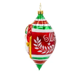 Christopher Radko Holly Jolly Christmas Glass Christmas Ornament 1022550 Outlet