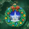 Christopher Radko Sacred Harmony Wreath Glass Christmas Ornament 1022518 Discount
