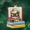 Christopher Radko Santa's Book Nook Glass Christmas Ornament 1021852 Best