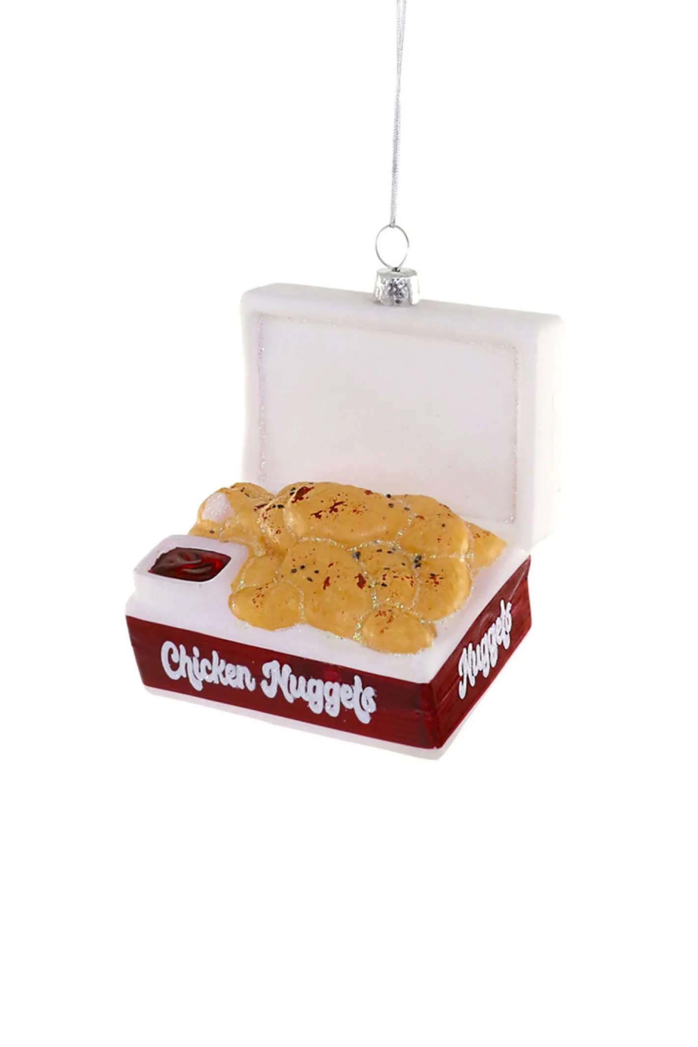 Cody Foster Co Cody Foster 4" Chicken Nuggets Glass Christmas Ornament GO-8774 Clearance