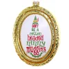 Cody Foster Co Cody Foster 5" Don't Be A Cotton Headed Ninny Muggins Glass Christmas Ornament GL-1053 Best