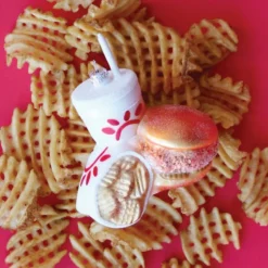 Cody Foster Co Cody Foster 5" Fast Food Chicken Sandwich Glass Christmas Ornament GO-8337 Outlet