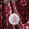 Cody Foster Co Cody Foster 5" In Dolly We Trust Glass Christmas Ornament GO-9316 Sale