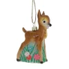 Cody Foster Co Cody Foster 4" Kitsch Deer Glass Christmas Ornament GO-4057 Online