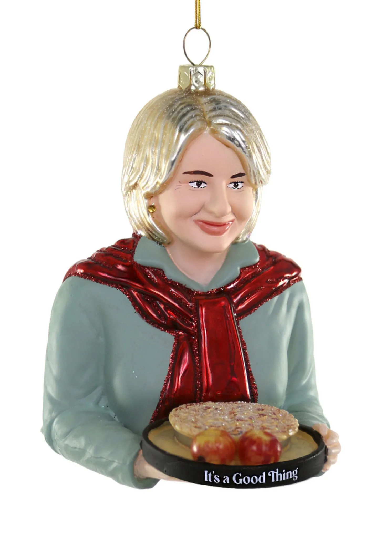 Cody Foster Co Cody Foster 4.5" Martha Stewart Glass Christmas Ornament GO-9761 Best