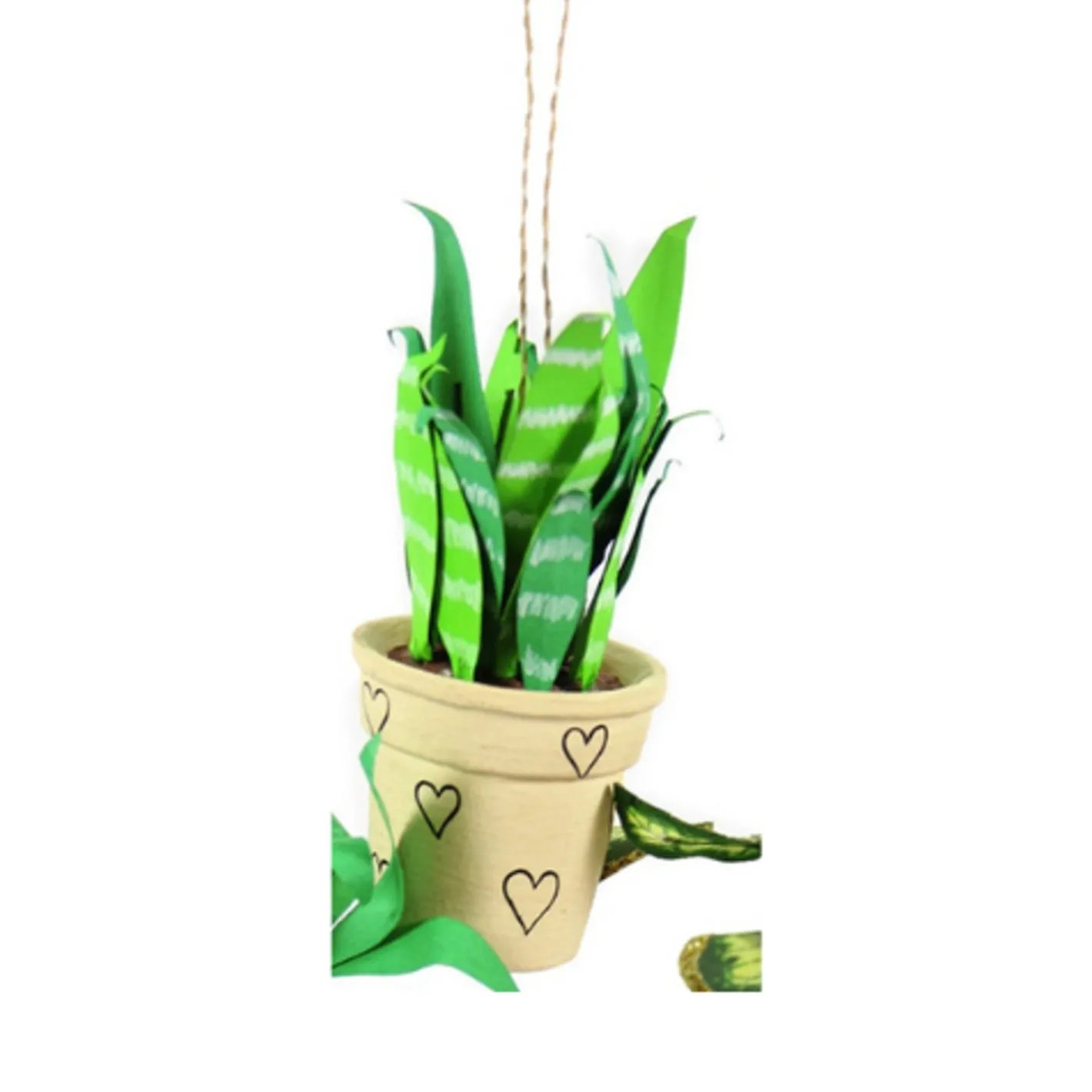 Cody Foster Co Cody Foster 4.5" Pothos, Snakeplant, or Fern Christmas Ornament PO-2079 Online