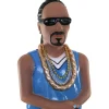 Cody Foster Co Cody Foster 5.5" Snoop Dog Glass Christmas Ornament GO-8869 Discount