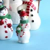 Cody Foster Co Cody Foster 4.5" Snowman with Candy Cane Glass Christmas Ornament GO-8879 Online