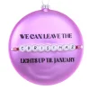 Cody Foster Co Cody Foster 5" Taylor Swift Christmas Lights Glass Christmas Ornament GL-1093 Sale