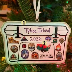 Polar X Cooler Travel Camping Personalized Christmas Ornament OR2405 Clearance
