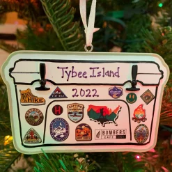 Polar X Cooler Travel Camping Personalized Christmas Ornament OR2405 Clearance