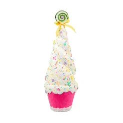 December Diamonds 20" Large Pink Cupcake Tree Christmas Decoration 08-08614 Outlet