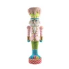 December Diamonds 40" Large Pink Candy Nutcracker Christmas Decoration 08-08820 Discount