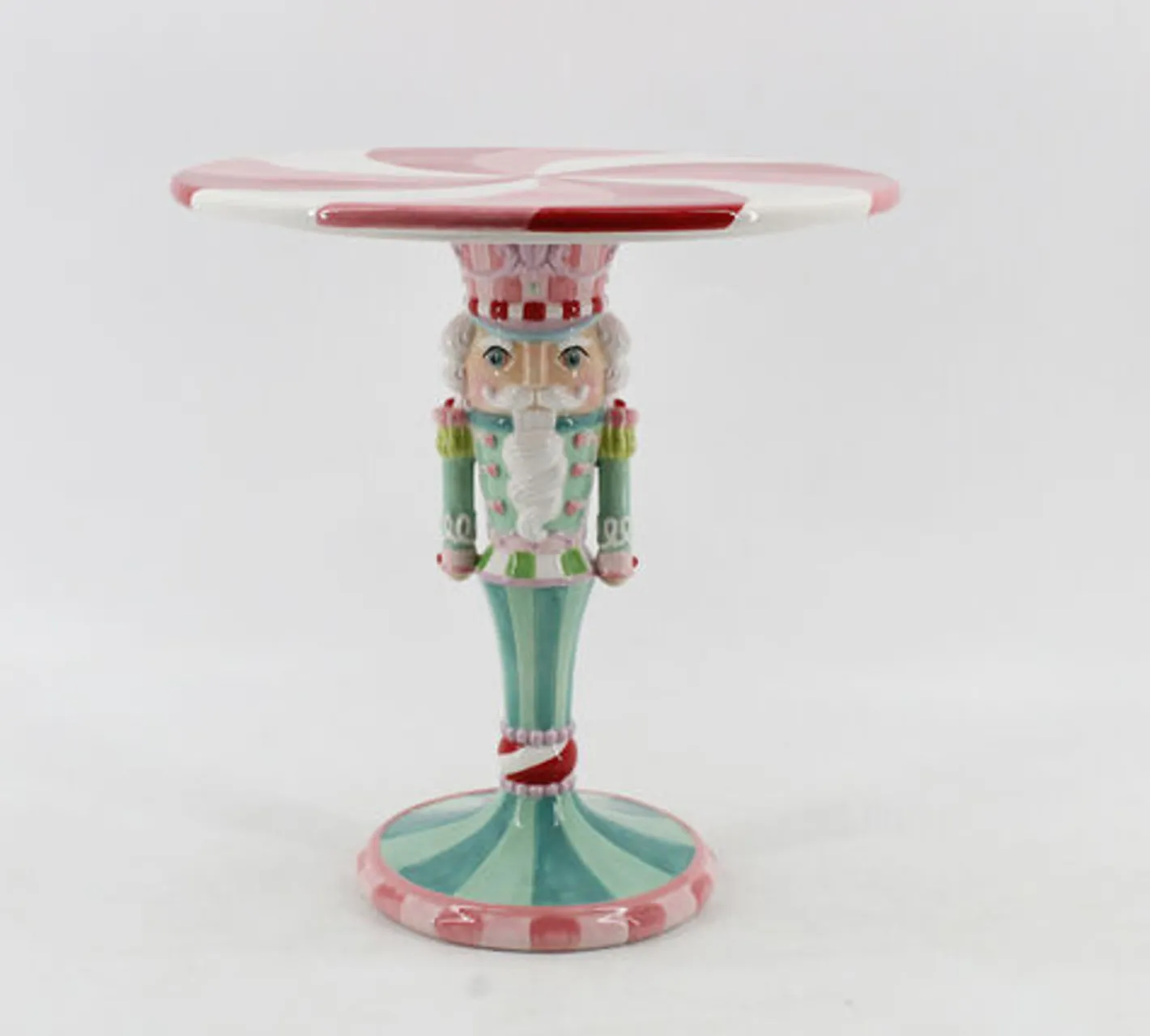 December Diamonds 11" Nutcracker Dessert Server Christmas Decoration 29-29304 Discount