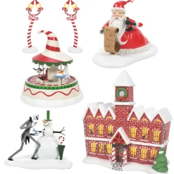 Department 56 2022 The Nightmare Before Christmas Village Set of 5 Clearance