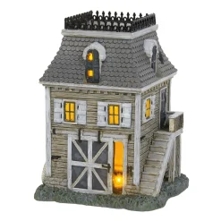 Department 56 Addams Family Midyear Set Carriage House and Thrill Seeking With Fester 2 Piece Set 6004825SET