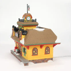 Department 56 Disney Village Mickey's Train Station Building 4032203 New
