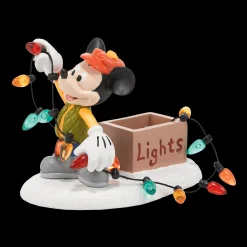 Department 56 Disney Village Mickey Lights Up Christmas 4038634 Discount