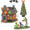 Department 56 Disney's Halloween Village New for 2022 Mickey's Pumpkintown 3 Pc Set Discount