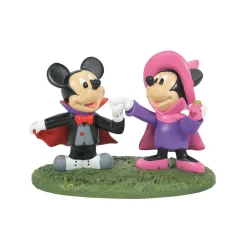 Department 56 Disney's Halloween Pumpkintown Village Mickey & Minnie's Costume Fun Figure 6007728 Sale