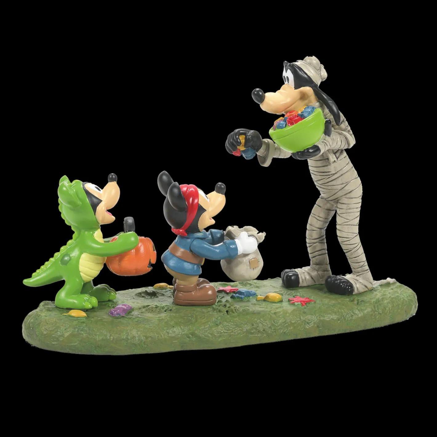 Department 56 Disney's Pumpkintown Halloween Village Halloween Treats From Goofy 6009781 Discount